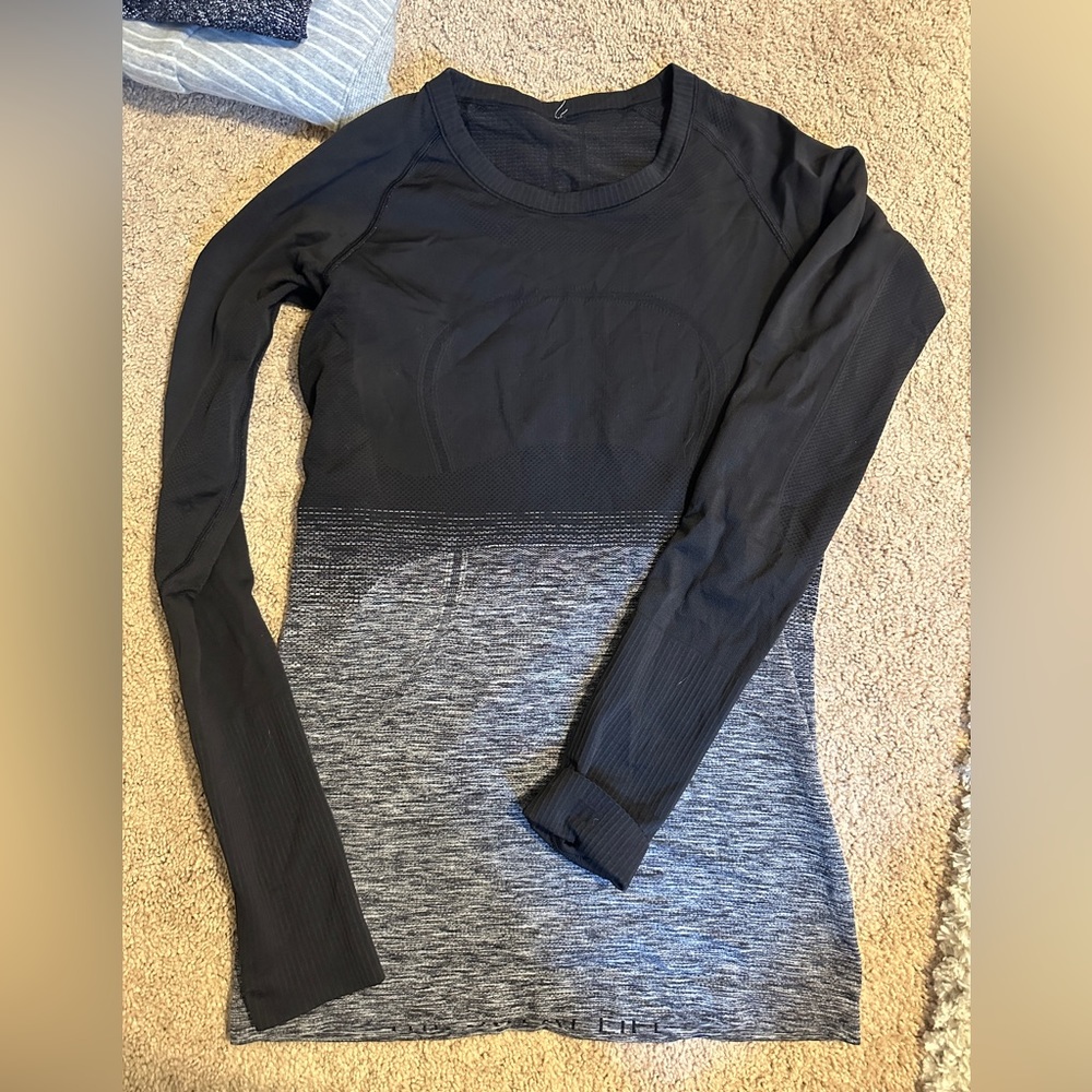 Lululemon ombré long sleeve